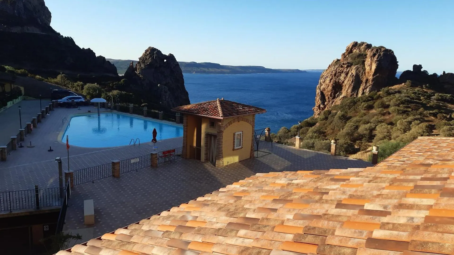 Villa Tramonti Sul Mare Nebida Olaszország